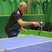 Peter Clarkson scored a superb hat-trick for Cobras in Bridlington Table Tennis League Division One.   PHOTOS BY TONY WIGLEY