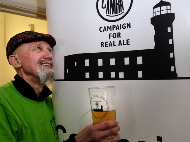 Graham at the festival. picture: Richard Ponter