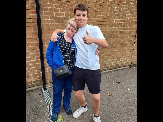 Hugs and a thumbs up for good news!
