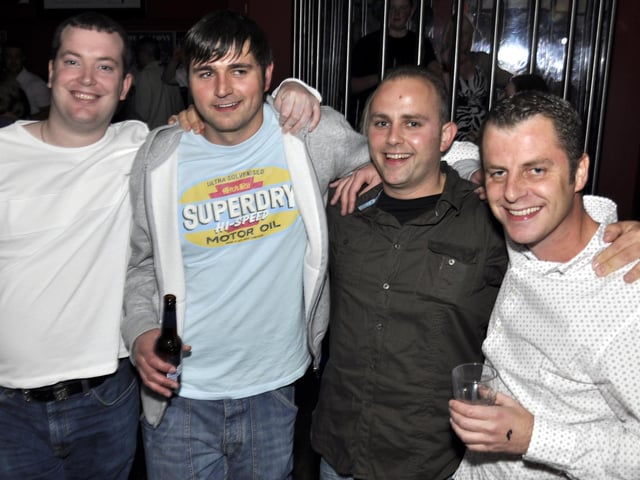 John, Dave, Stue and Nigel.