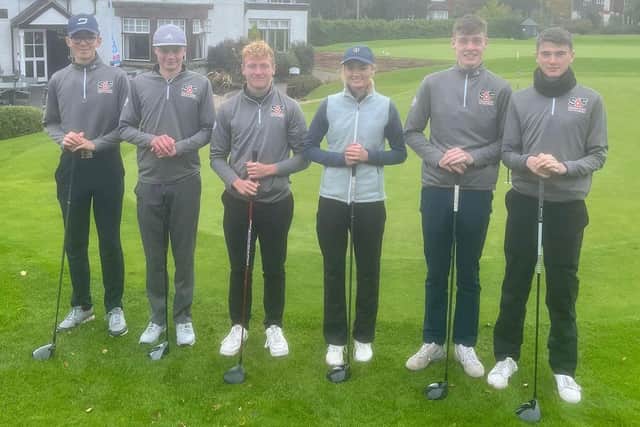 The triumphant S6F golf team, which went from strength to strength this season.