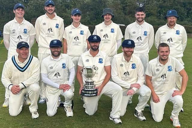 Scalby CC win the YPLN Beckett Division 1 title.