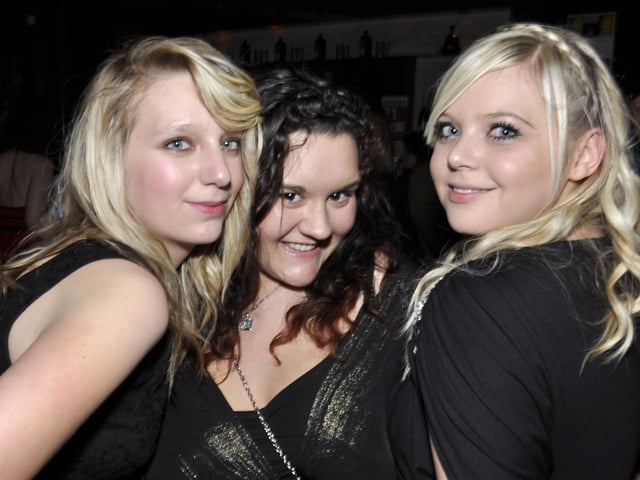Cassie, Libby and Rachel.