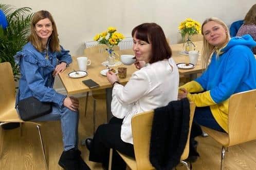 A café to support Ukrainian refugees in Scarborough is to open one year on from the Russian invasion.