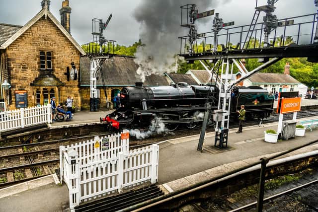 North Yorkshire Moor Railway. Picture By James Hardisty.