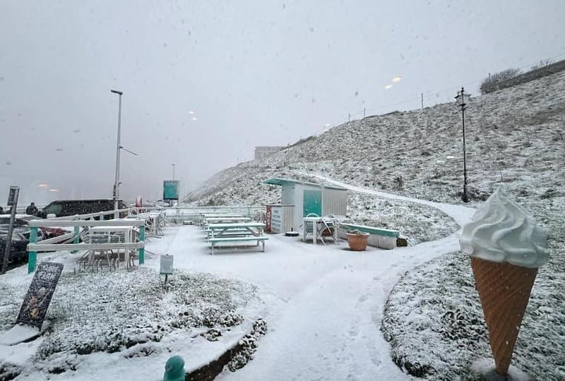 Too cold for ice cream?