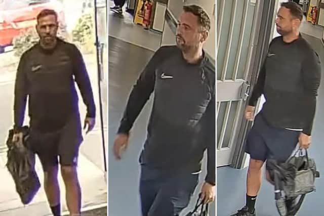 Police in Malton have released CCTV images of a man they would like to speak to