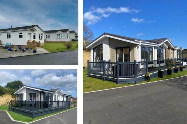 Some of the refused chalets. Image: Total Planning Solutions Ltd