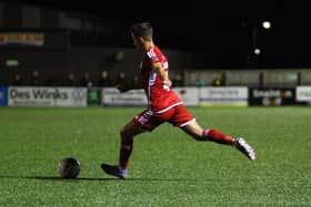 Action from Boro 3 Farsley 0