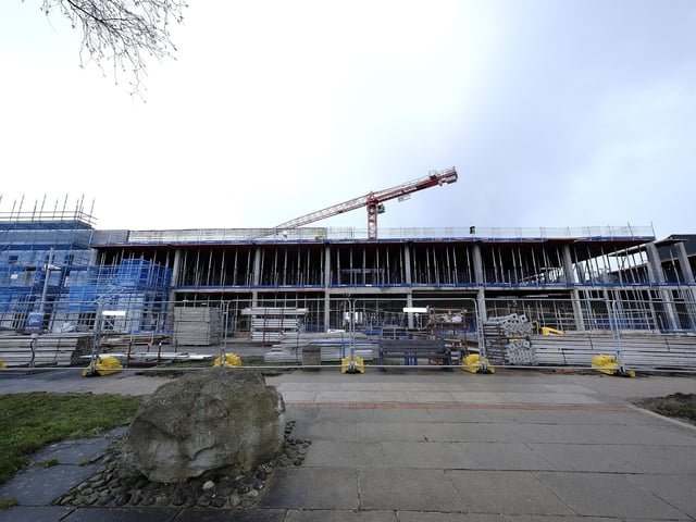 The inside of the building will feature no internal walls