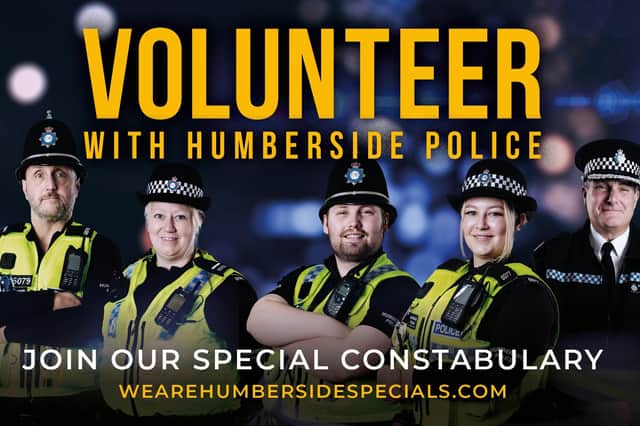 Humberside Police have launched a brand-new campaign on January 1 to encourage more people with a desire to make a difference and give something back to the community to volunteer with them and join our Special Constabulary.
