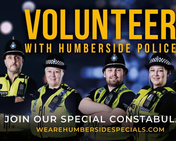 Humberside Police have launched a brand-new campaign on January 1 to encourage more people with a desire to make a difference and give something back to the community to volunteer with them and join our Special Constabulary.