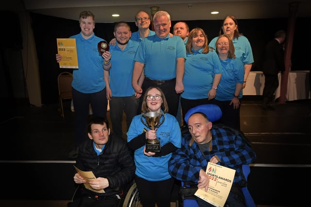 Bowls N Buggies show off their award