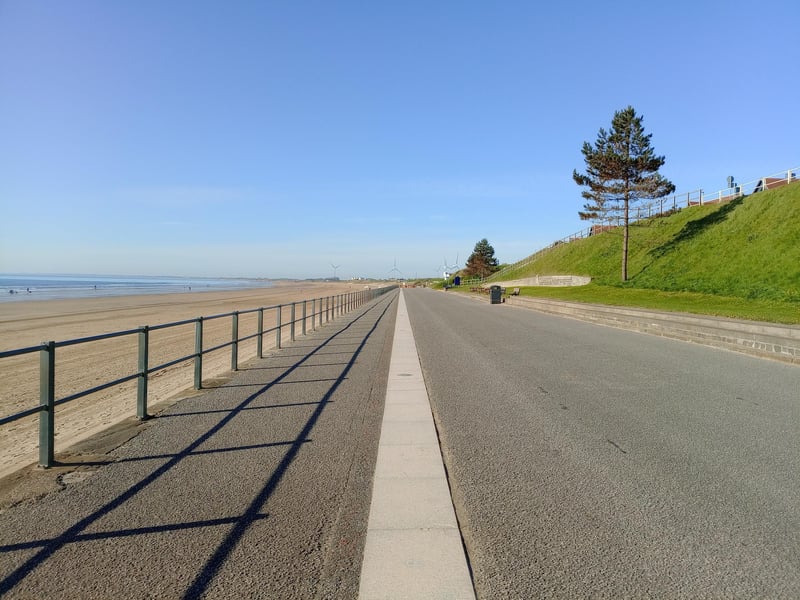 Martin Appleby frames the splendid south promenade.