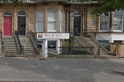 Rice And Spice, Scarborough.  photo: Google Maps
