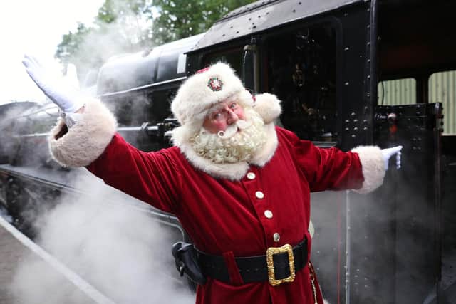 Santa Express is on its way back to the North York Moors Railway.