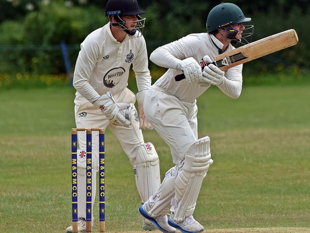 Former Scarborough CC player Harrison Wood added a fine 41 for Malton & Old Malton CC.