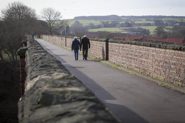 Whitby to Scarborough Cinder Track.
Picture: Scott Wicking.