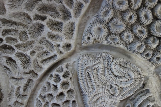 Close up of one of the designs.