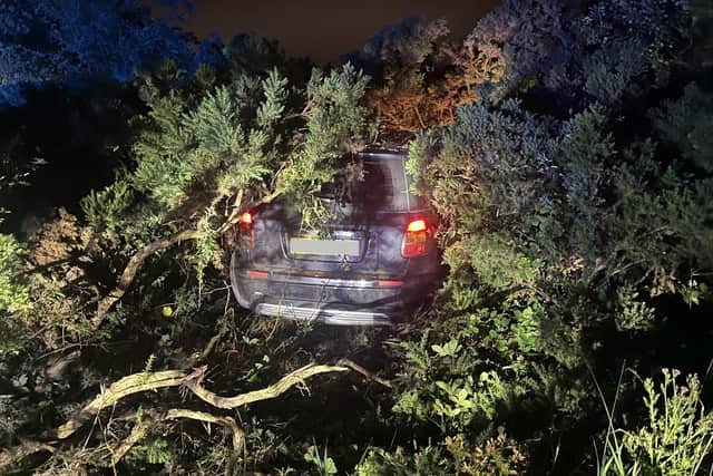 North Yorkshire Police have arrested two suspected farm burglars during a early morning pursuit across the North York Moors.
