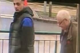 Police officers are asking people to get in touch if they recognise the men in these CCTV images after alcohol was stolen from Malton Morrison's.