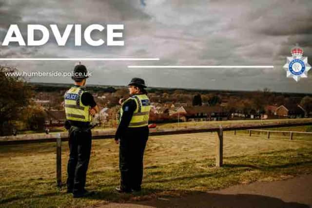 An elderly resident in Bridlington received a bogus phone call from someone claiming to be a police officer conducting a fraud investigation.