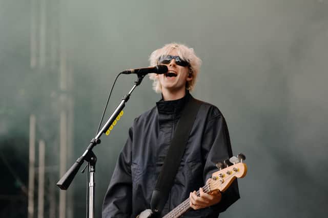 Support act Inhaler on stage. photo: Cuffe & Taylor