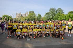 The Scarborough AC runners who completed the Beverley 10K Road Race on Sunday.