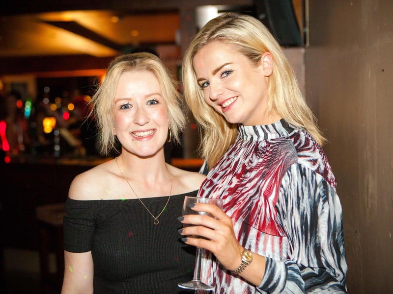 Helen & Lia looking gorgeous in Blue Lounge.