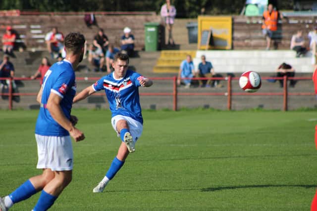 Whitby Town lost 3-1 at Workington in the NPL Premier Division. Photos by Paul Connolly