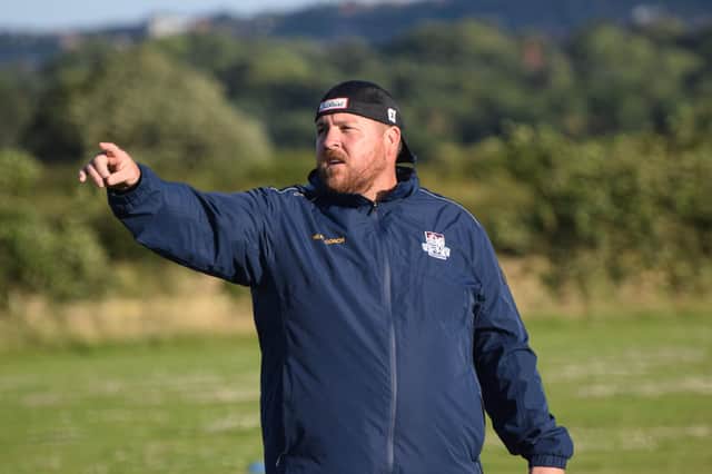 Scarborough RUFC coach Matty Jones is looking forward to his team's pre-season matches next month.