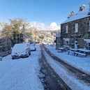 Drivers are advised to take extra care in the wintry conditions