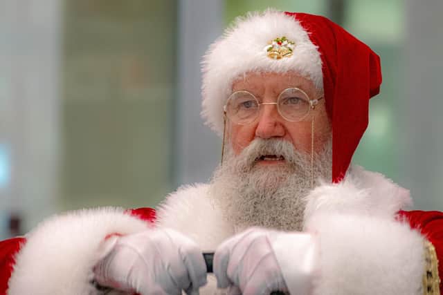 Santa gets ready for Christmas - Image: RNLI/Mike Milner
