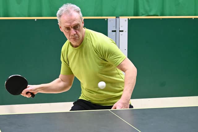 Bridlington Table Tennis League action. Photos by Tony Wigley