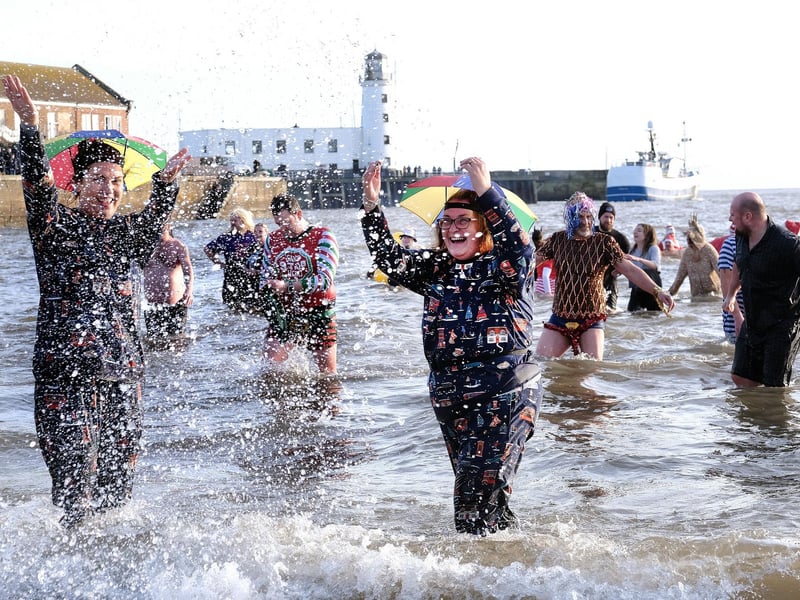 Splashing around