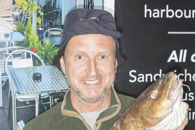 Davey Turnbull netted a Whitby Sea Angling Association League midweek win