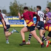 James Long races away to score the hosts' second try.
