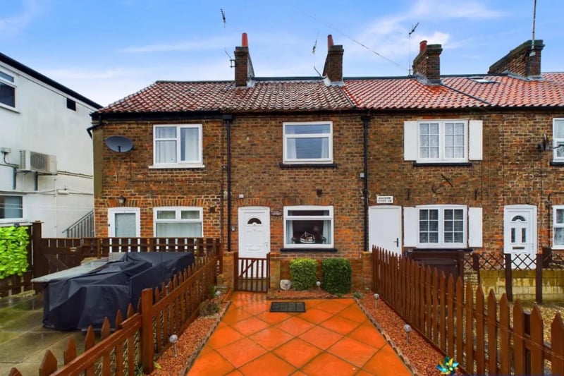 This two bedroom terraced house is for sale with Hunters for £130,000.