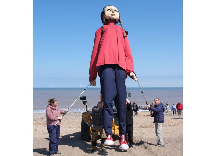 Thousands of people came along to see Aura in action and to learn more of her story as a young civilian survivor; displaced by the Trojan Wars in the epic reinvention of Homer's classic tales.