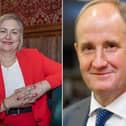 MPs Alison Hume (Scarborough & Whitby) and Kevin Hollinrake (Thirsk & Malton).