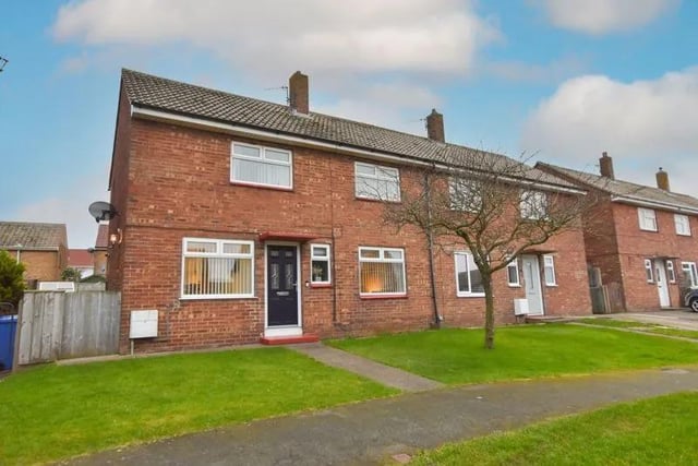 This three bedroom and one bathroom semi-detached house is for sale with Hendersons Estate Agents with a guide price of £245,000.