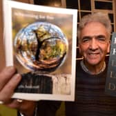 Author Felix Hodcroft acts as compere at the Gallery 6 Night in Scarborough