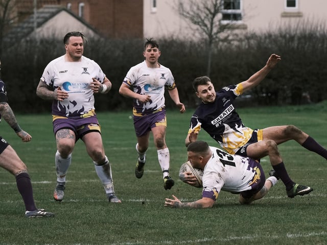 There was no quarter given in the warm-up match at Cayton