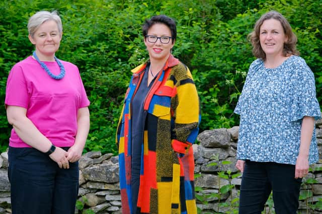 Organisers of the Ryedale Open Studios are, from left, Kirsty Kirk, Layla Khoo and Petra Young