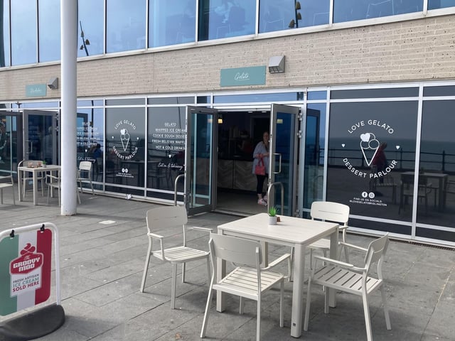 Love Gelato is located underneath the Leisure Centre. It received 7 votes from readers. This ice cream parlour is new to Bridlington and has only been open since July, but has already become very popular with the townsfolk.