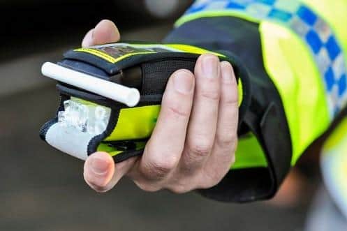 Police in Whitby have made the first arrest of the Christmas drink and drug driving campaign