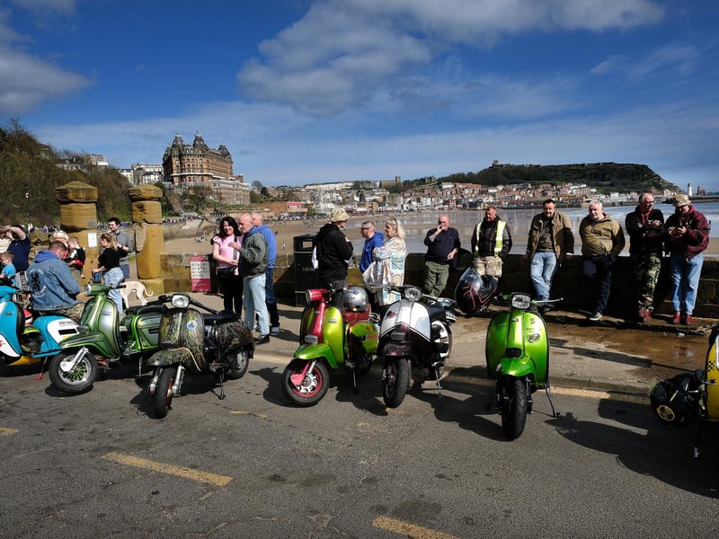 The weather was great for the visitors and locals this weekend!