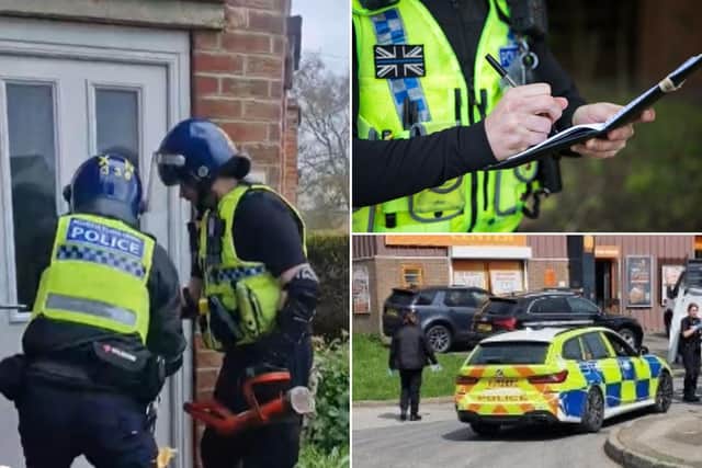 The day resulted in 12 arrests and six vehicles being seized.