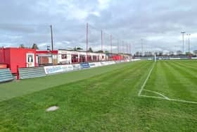 Bridlington Town's Queensgate ground.
picture courtesy of Rightbiz.