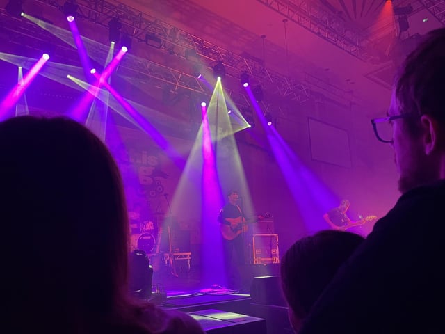 The Feens on stage
